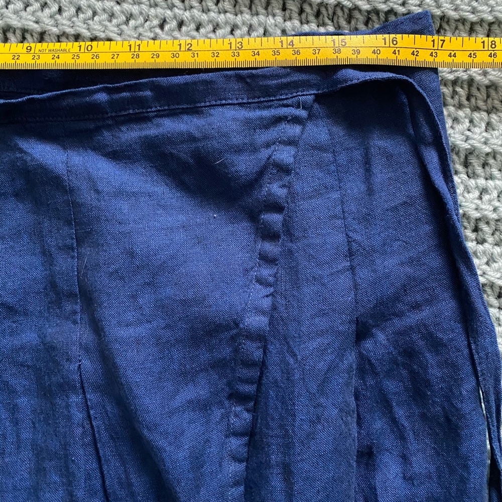 Gorgeous blue wrap skirt
